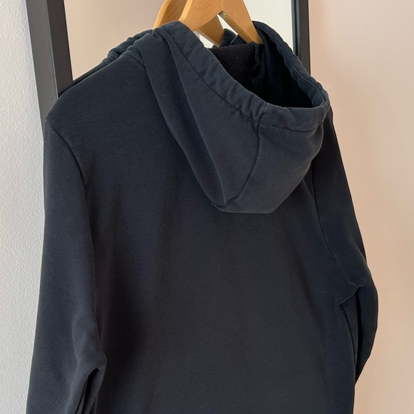 Nike Athletics Dri-Fit Hoodie Sweater Sweatshirt workout swoosh DM6664-010 - Picture 12 of 14